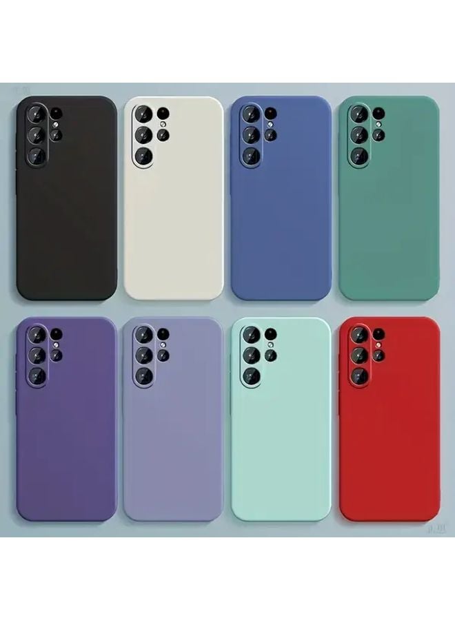 حافظة TPU واقية مضادة للصدمات باللون الأخضر الداكن لهاتف Samsung Galaxy S25 Ultra - Image 2